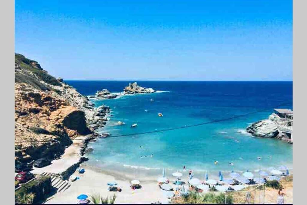 Eleni Sea View Luxury Apartment In Mades Ligaria  Esterno foto